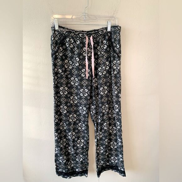 Victoria’s Secret black pajama bottoms size M - Picture 1 of 6